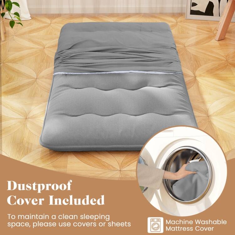 Roll Up Floor Mattress for Camping and Home Use