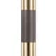 preview thumbnail 4 of 6, Silver Orchid Lupone 62" Metal Floor Lamp