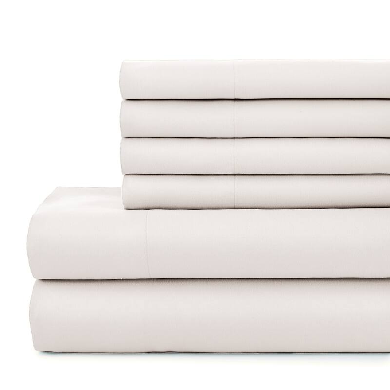 Adjustable Mattress Split King Ultra-Soft 7-piece Bed Sheet Set