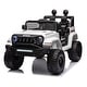 preview thumbnail 64 of 98, Electric Ride-On Truck for Kids, 12V Battery, 3-Speed Settings, Parent Remote Control, LED, MP3, Bluetooth, Power Display