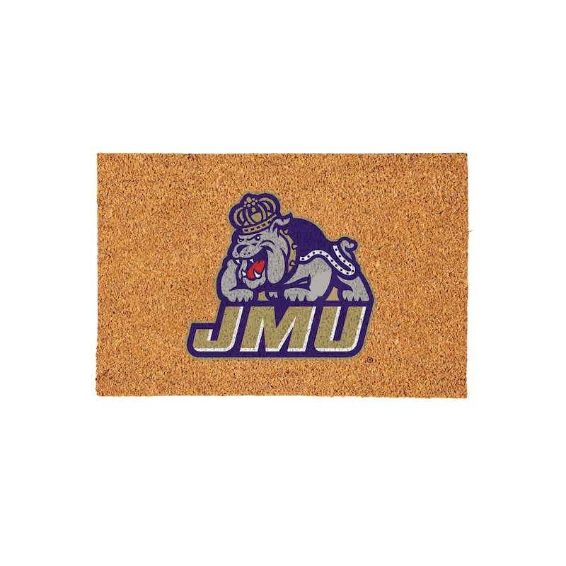 James Madison University Full Color Indoor/Outdoor Coir Mat
