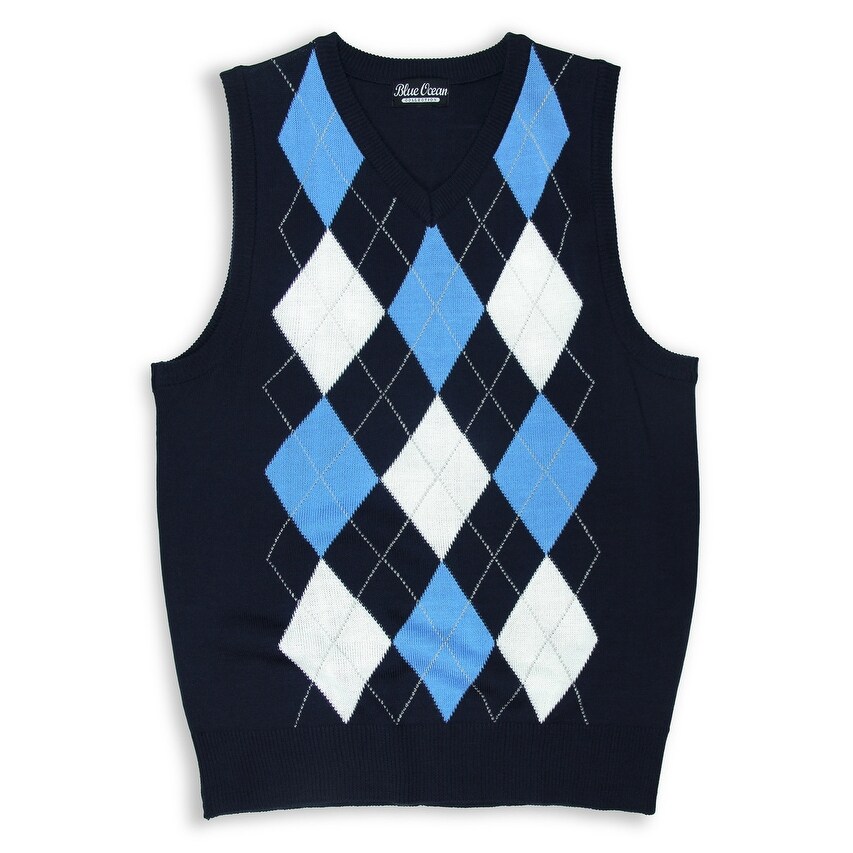 boys navy sweater vest