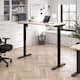Option Natural Elm/Black Powder Coat