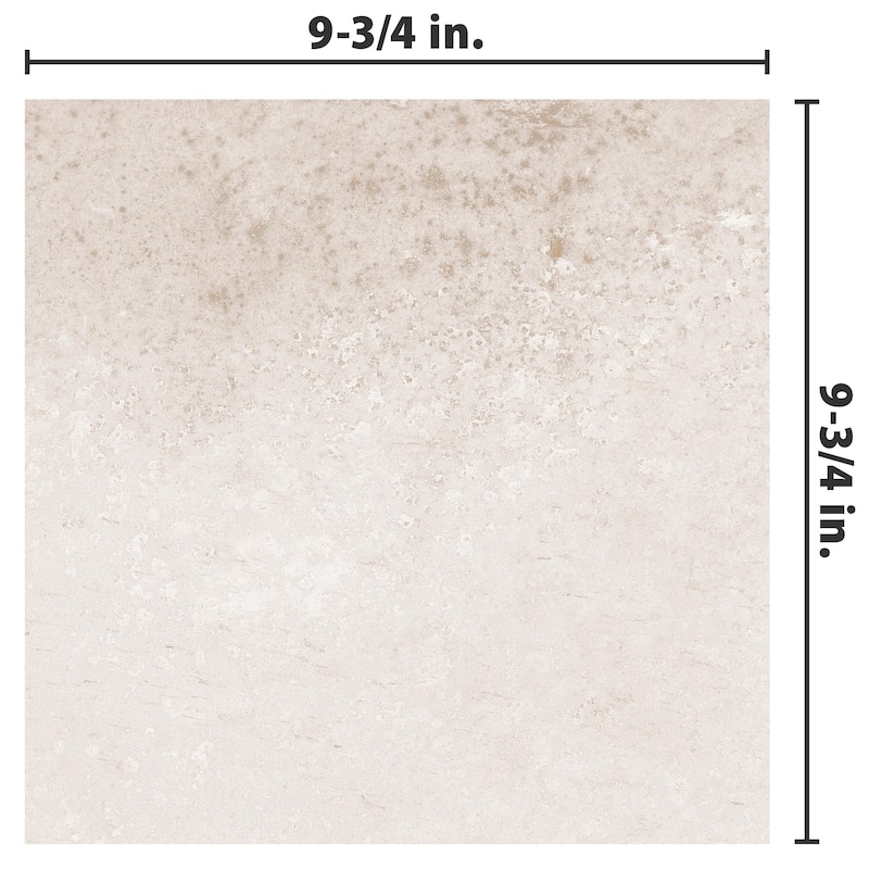 Merola Tile Nusa Taupe 9-3/4" x 9-3/4" Porcelain Floor and Wall Tile