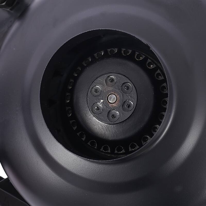 4-Inch 316 CFM Inline Duct Fan: Air Circulation Vent Blower for Hydroponics, Basements, and Kitchens