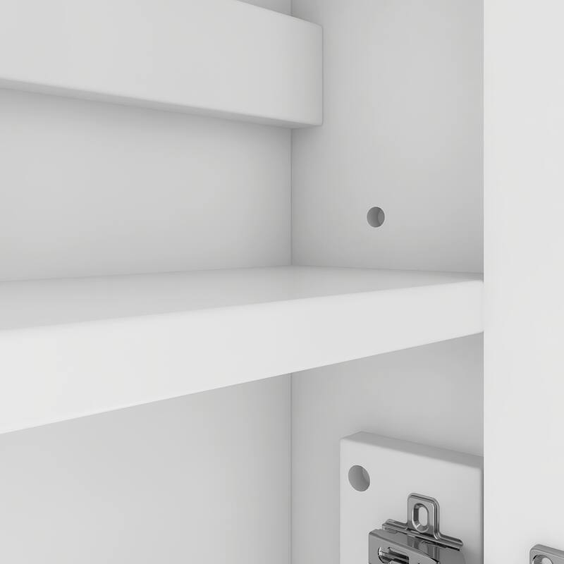 24'' x 27'' Wall Mounted Medicine Cabinet with Height Adjustable Shelf
