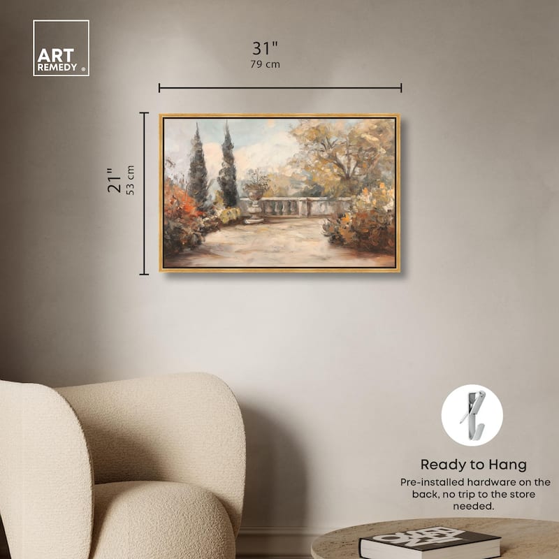 Autumnal Arbor Canvas by Art Remedy