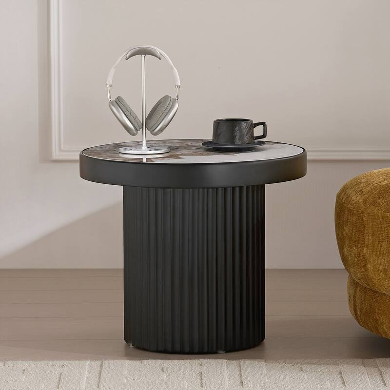 Coffee Table Set of 2 ,MDF Round Coffee Table for Living Room ,Apartment