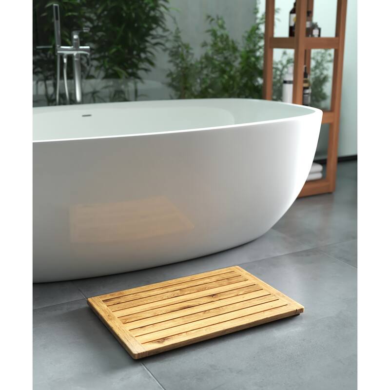 The Original Spa Teak Bath & Shower Mat
