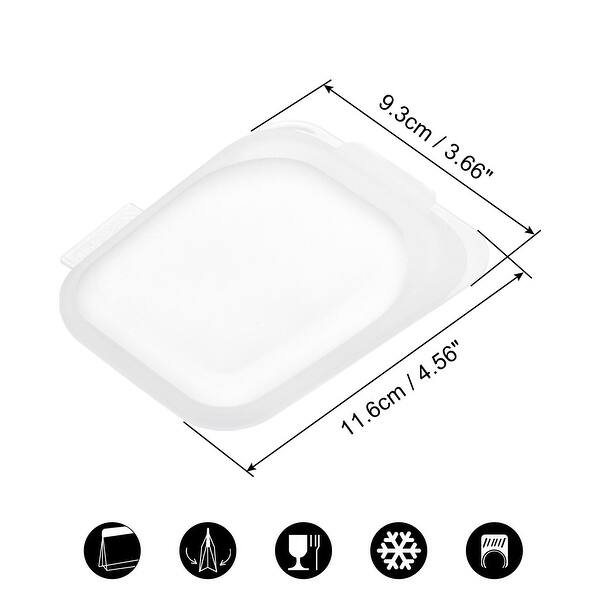 Silicone Reusable Storage Bag Freezer Bags for Fruit Veggies 2Pcs 9