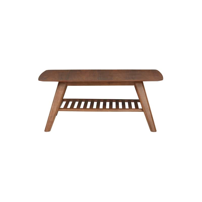 Rye Studio Santos 43 x 27 Mid-Century Modern Walnut Coffee Table