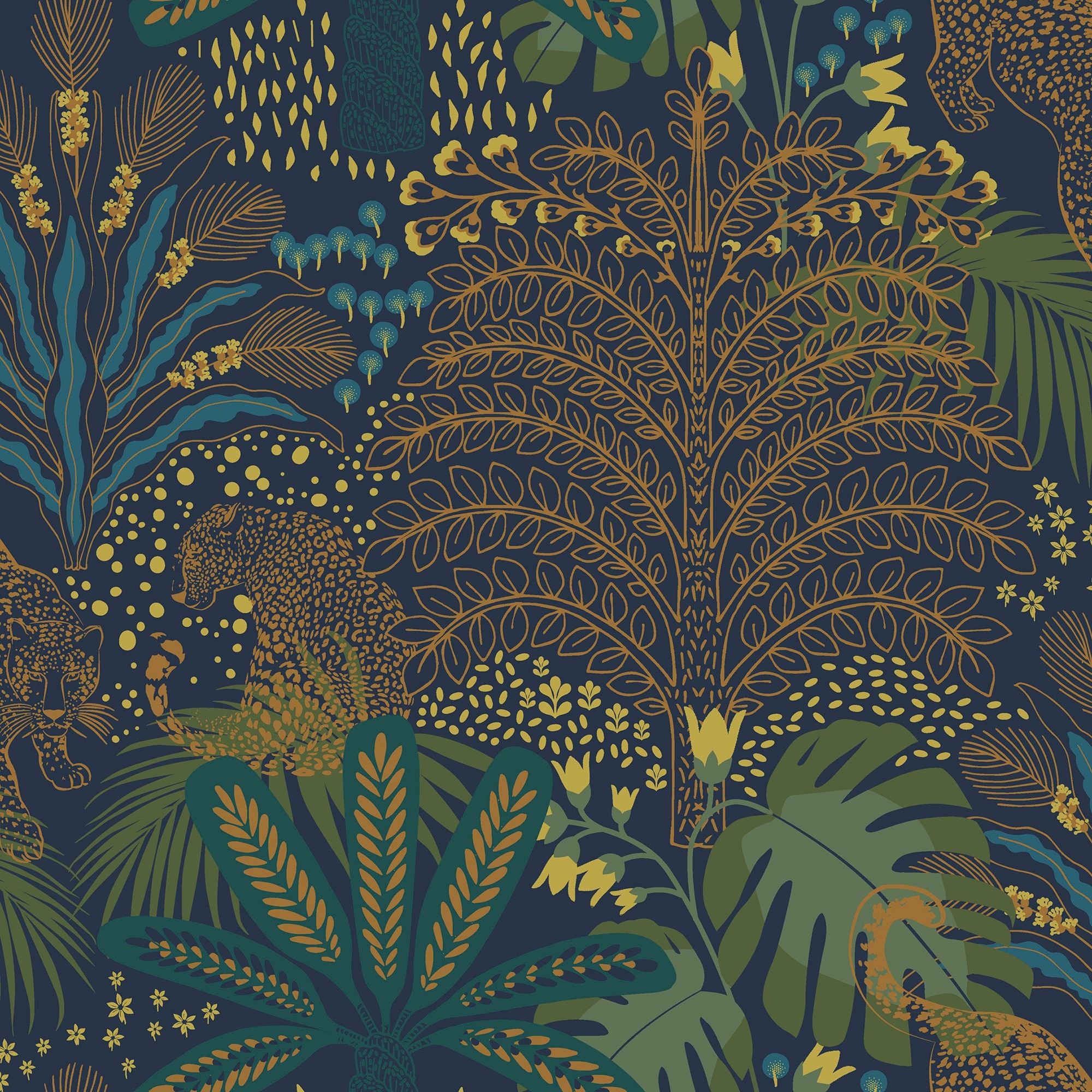 Envy Savannah Fauna Wallpaper