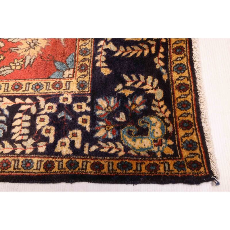 ECARPETGALLERY Hand-knotted Anadol Light Red Wool Rug - 4'8 x 7'9