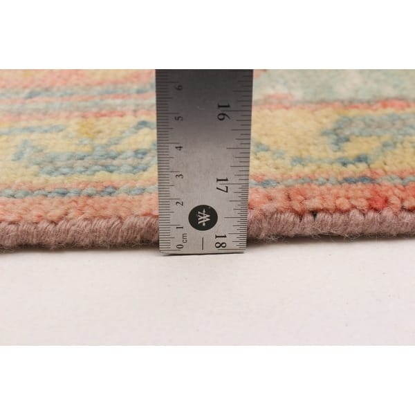 ECARPETGALLERY Hand-knotted Jules Serapi Coral Wool Rug - 8'0 x 10'0