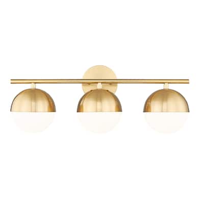 Z-Lite 7517-3V Realm Sphere 3 Light 24" Wide Vanity Light