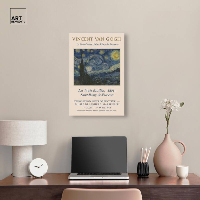 Starry Night Canvas by Art Remedy, Gallery Wrapped