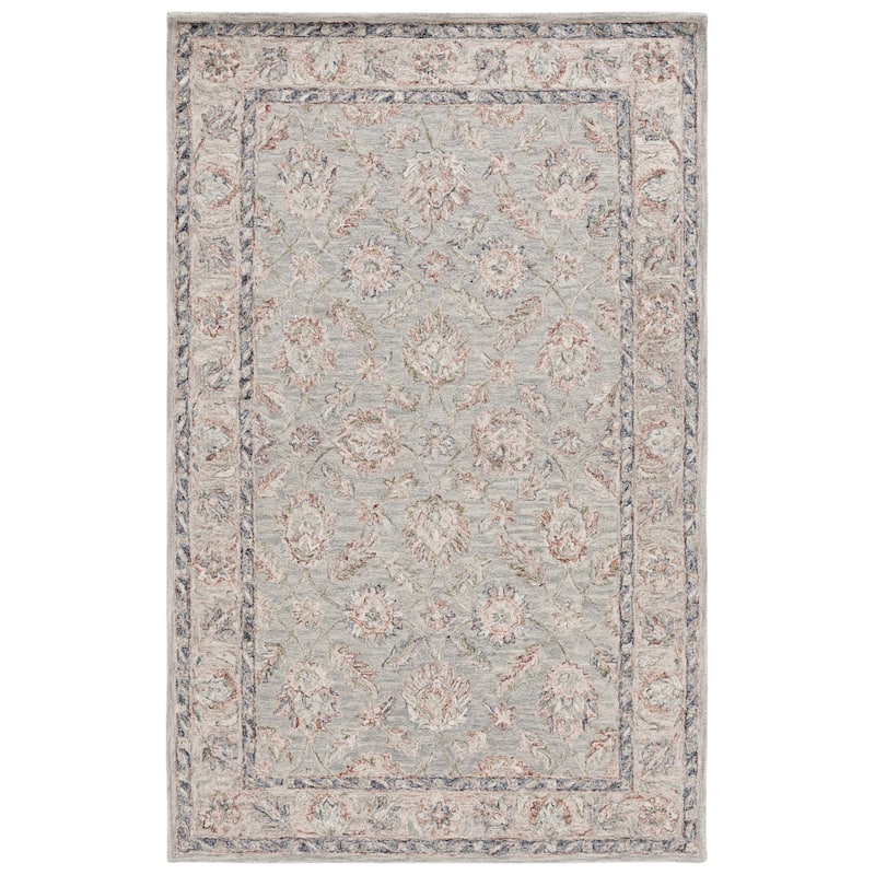 SAFAVIEH Handmade Metro Annarosa French Country Wool Rug