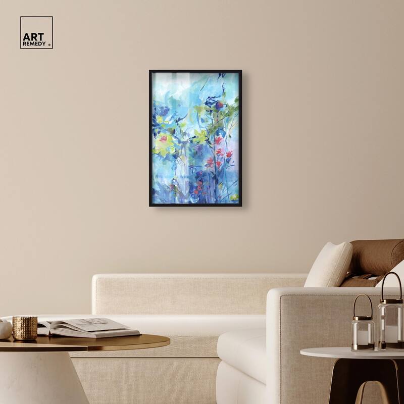 Heavenly Blue II Shadowbox by Art Remedy