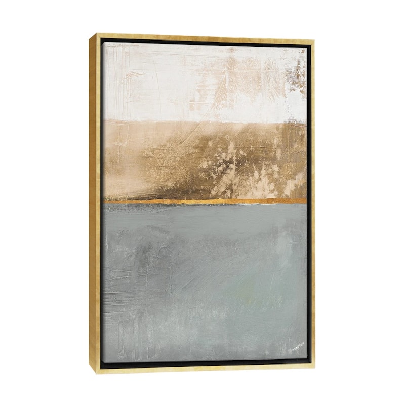 iCanvas "Feels Familiar" by Dan Meneely Framed Canvas Print - Gold - 26x18