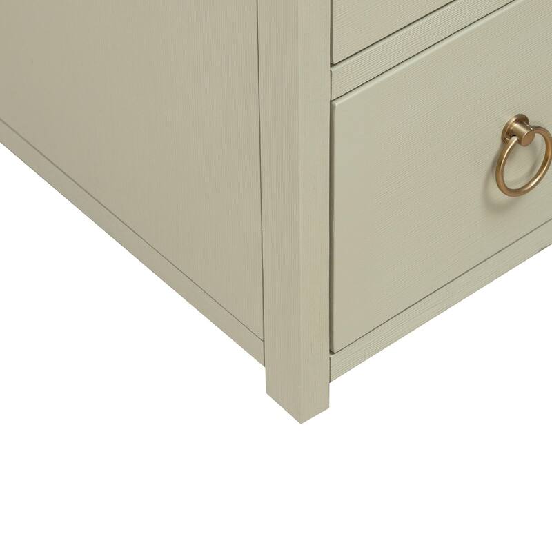 Liberty FurnitureEast End Accent Cabinet Green Mist - Width 34" x Depth 18" x Height 32"