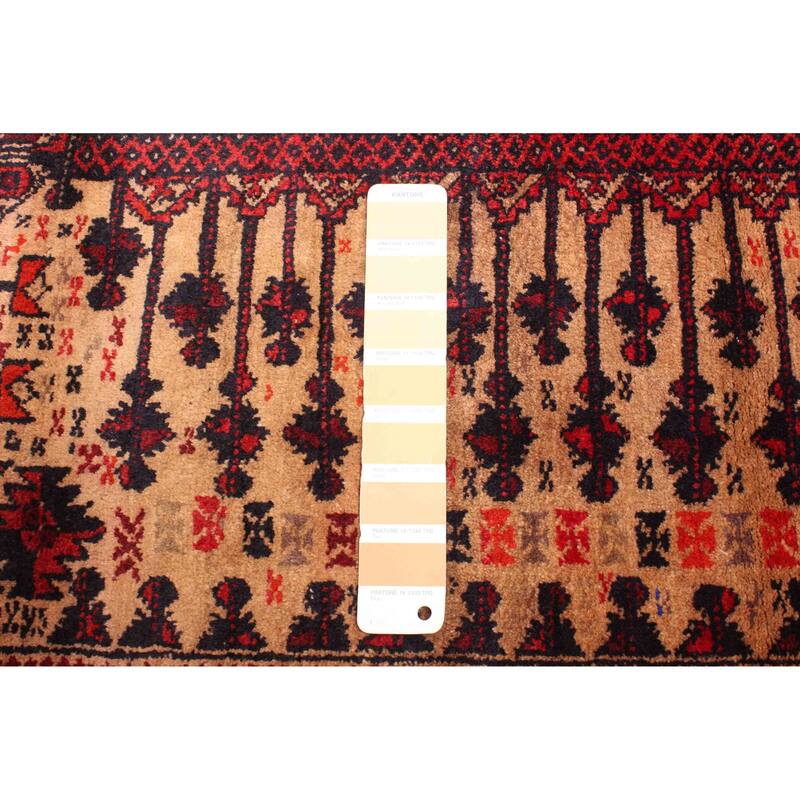 ECARPETGALLERY Hand-knotted Teimani Tan Wool Rug - 3'5 x 4'7