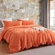 preview thumbnail 44 of 66, Duvet Cover Set - Natural Loft Queen Orange