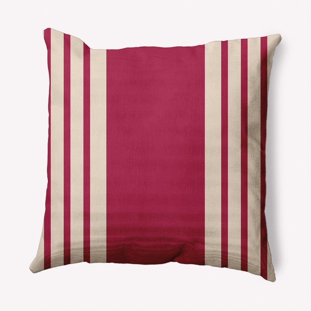 Stripe Indoor/Outdoor Throw Pillow