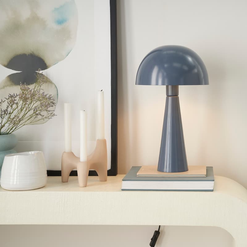 Nourison 16" Mid-Century Mushroom Table Lamp