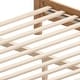 preview thumbnail 4 of 6, Hadi King Bed Beige & Natural