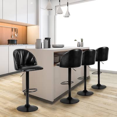 AdjustableCounter Height Barstools,Set of 4