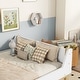 preview thumbnail 7 of 18, Wood Twin Platform Bed Frame with Headboard & Footboard