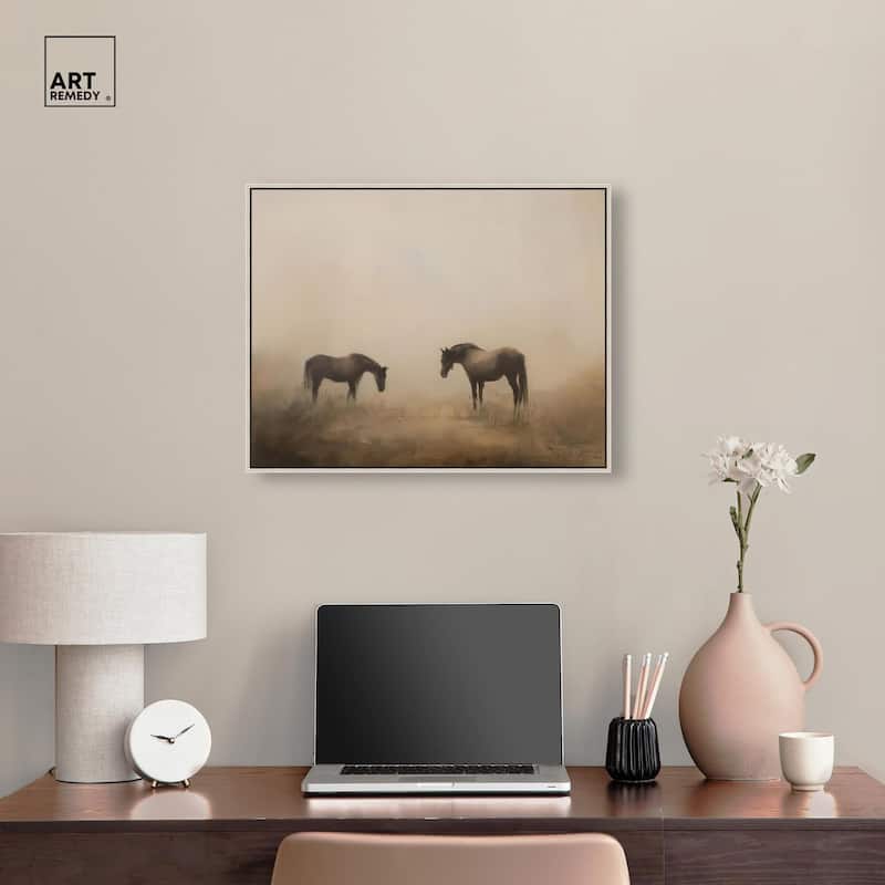 Equine Duo II Canvas by Art Remedy