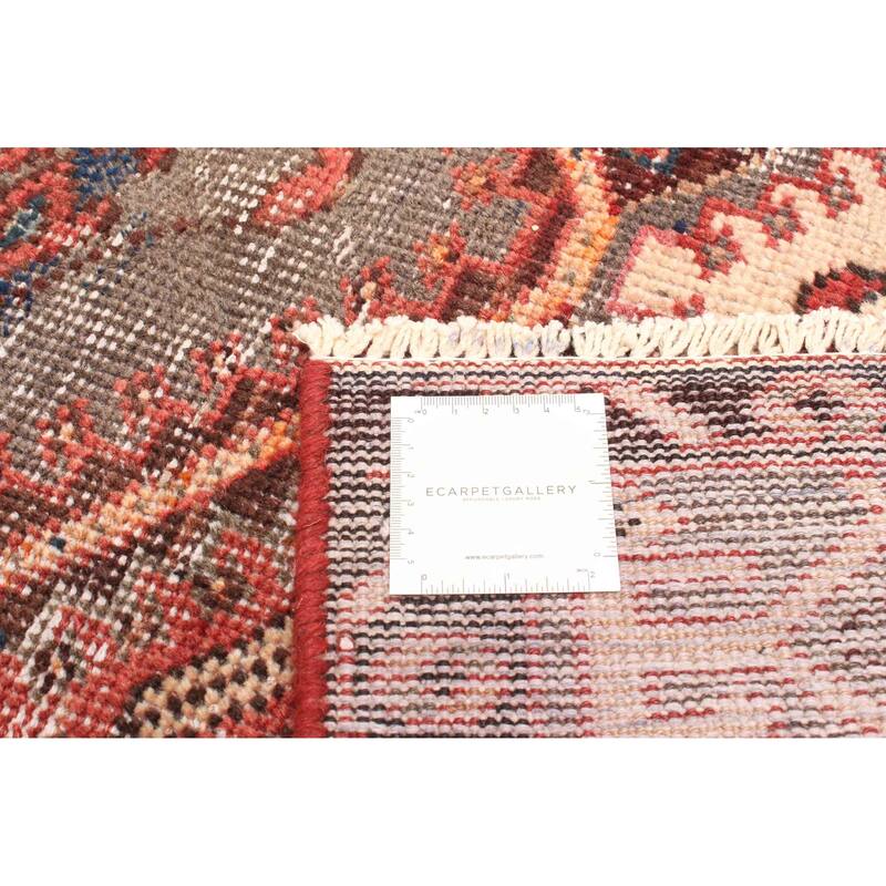 ECARPETGALLERY Hand-knotted Antalya Vintage Red Wool Rug - 3'8 x 5'10