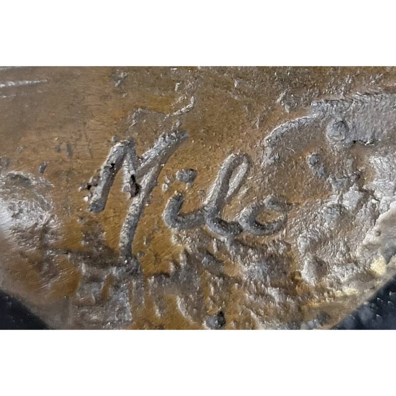 Bronze Sculpture Of Johann Strauss Playing The Violin Hot Cast Figurine Figure