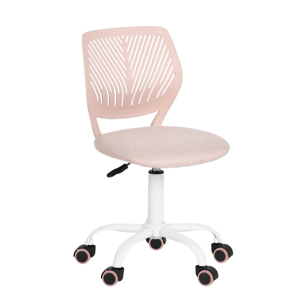 Writing Task Chair 360 Swivel,Low Mid PP Mesh Back Fabric Seat, Height Adjustable