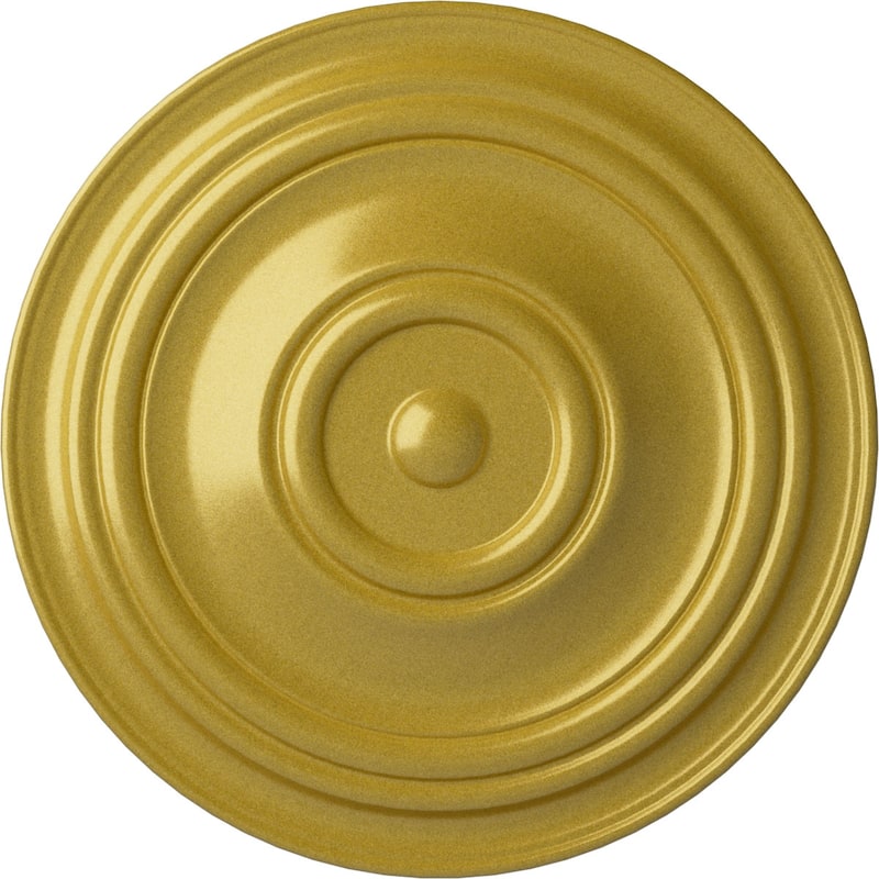 31 1/2"OD x 2 1/2"P Traditional Ceiling Medallion