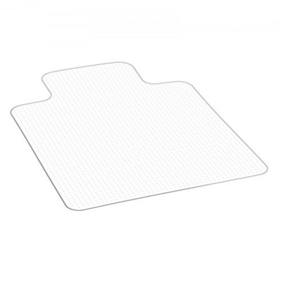 Transparent Frosted Chair Mat 36x48in Non-Slip Carpet Protector