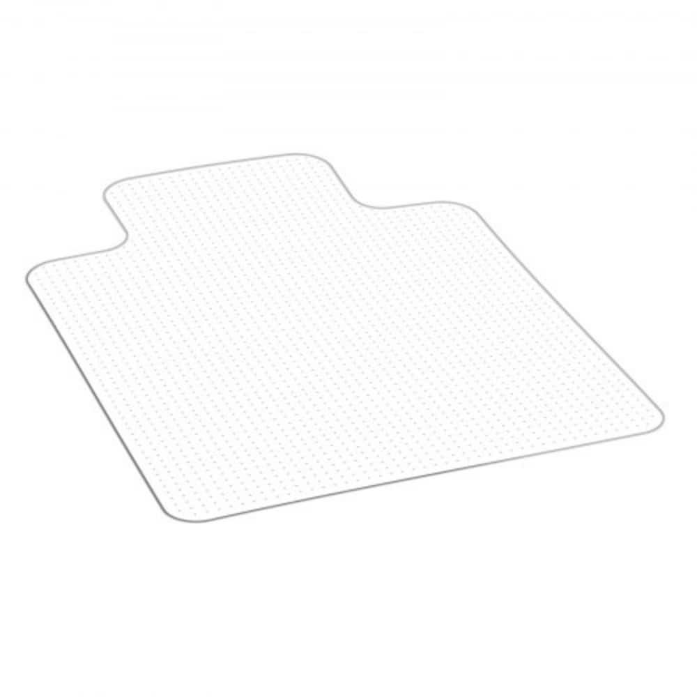 Transparent Frosted Chair Mat 36x48in Non-Slip Carpet Protector