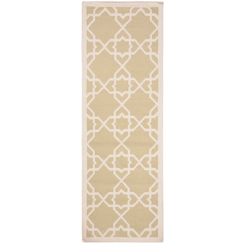 SAFAVIEH Handmade Flatweave Dhurries Tjanka Modern Wool Rug