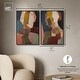 preview thumbnail 57 of 59, Contemplation Dialogue Abstract Art Set Canvas Print by Art Remedy