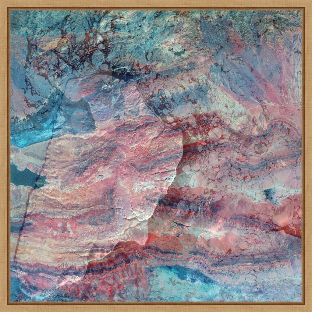 Bloodstone.png by Pelin Atilla (22 x 22 in.), Framed Canvas Wall Art Print