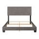preview thumbnail 70 of 80, Celeste Modern Upholstered Bed, Box Spring Required