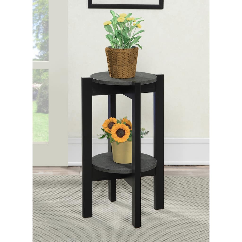 Convenience Concepts Newport Medium 2 Tier Plant Stand