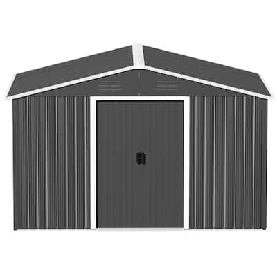 Garden Shed Storage Tool Shed with Sliding Doors