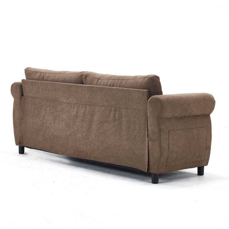 80.7 "2-in-1 sofa bed, living room sofa, with large mattress