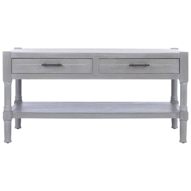 SAFAVIEH Filbert 2-Drawer Bottom Shelf Coffee Table - 37.8" W x 19" L x 19" H