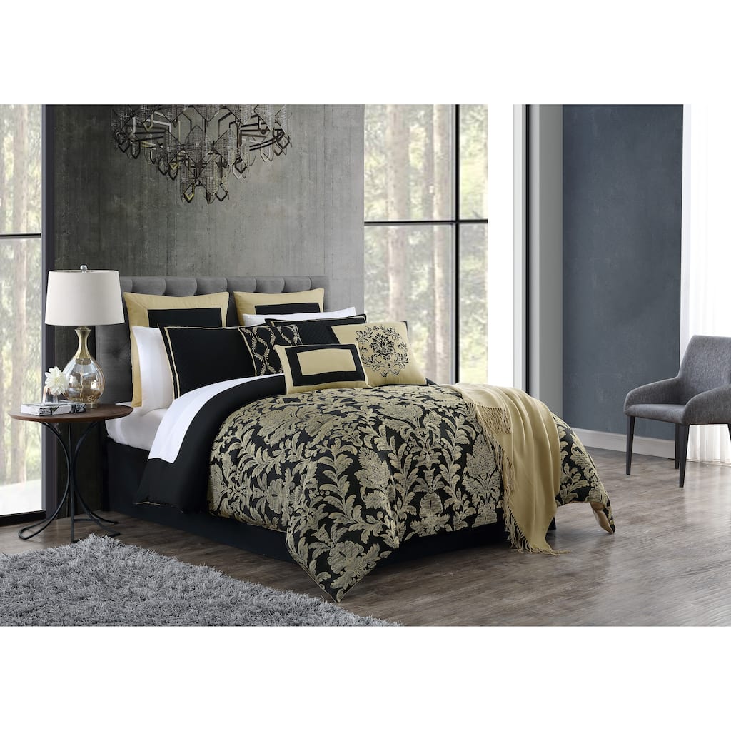 Damask 14 pc Comforter Set