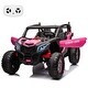 preview thumbnail 1 of 43, 24V 2 Seater Kids Ride on UTV Car w/Remote Control Pink