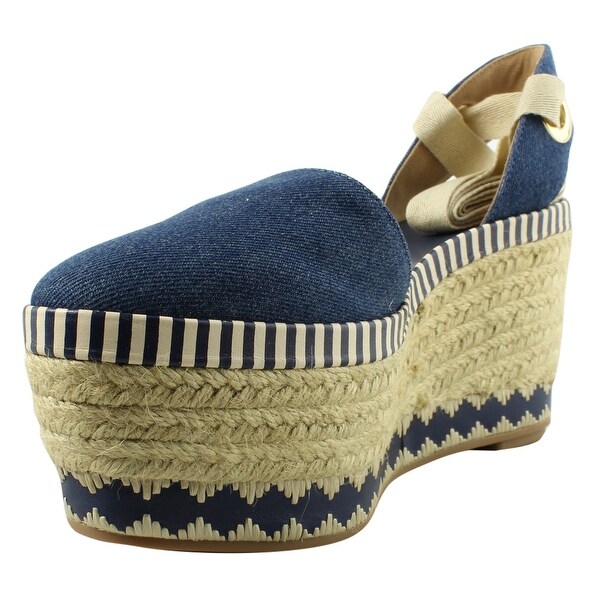 tory burch blue espadrilles