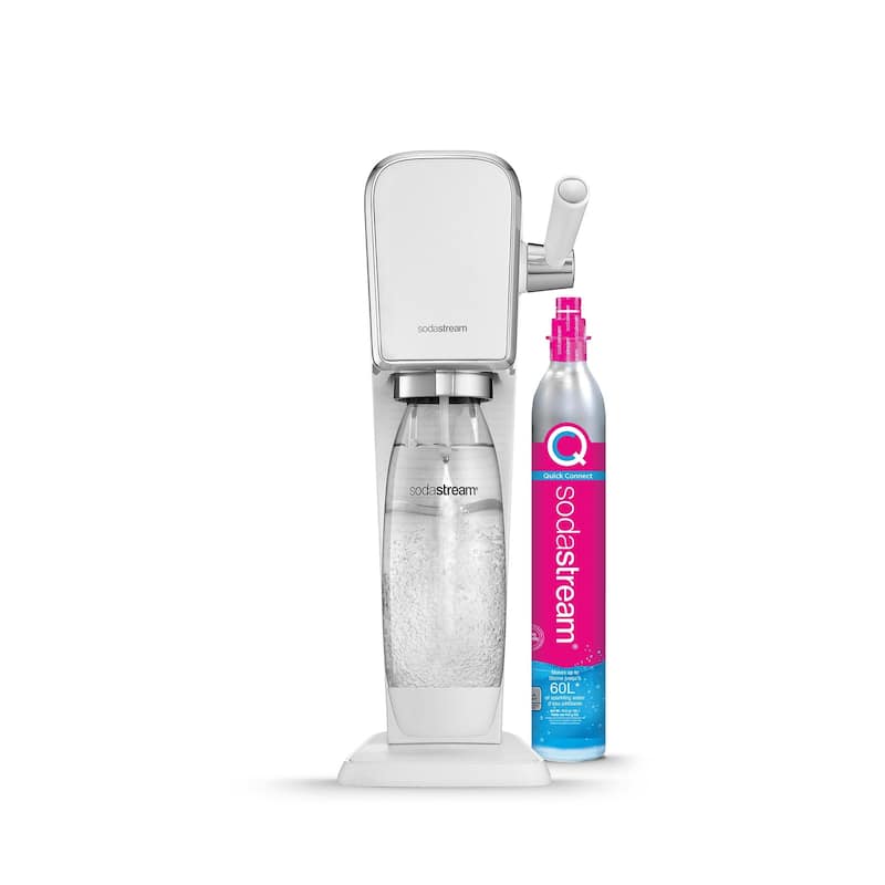 SodaStream Art Sparkling Water Maker - Starter Pack - White